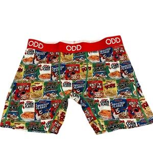 NWOT ODD Sox, Kellogg's Boxes, Men's Boxer Briefs, Funny Novelty Underwear Large